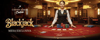 Blackjack en vivo, jugá ahora banner
